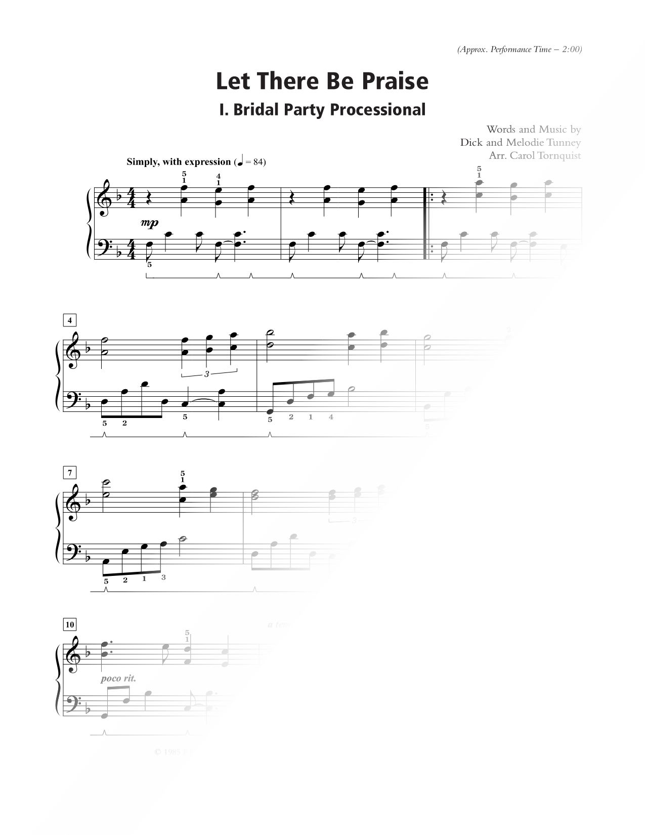 Let There Be Praise