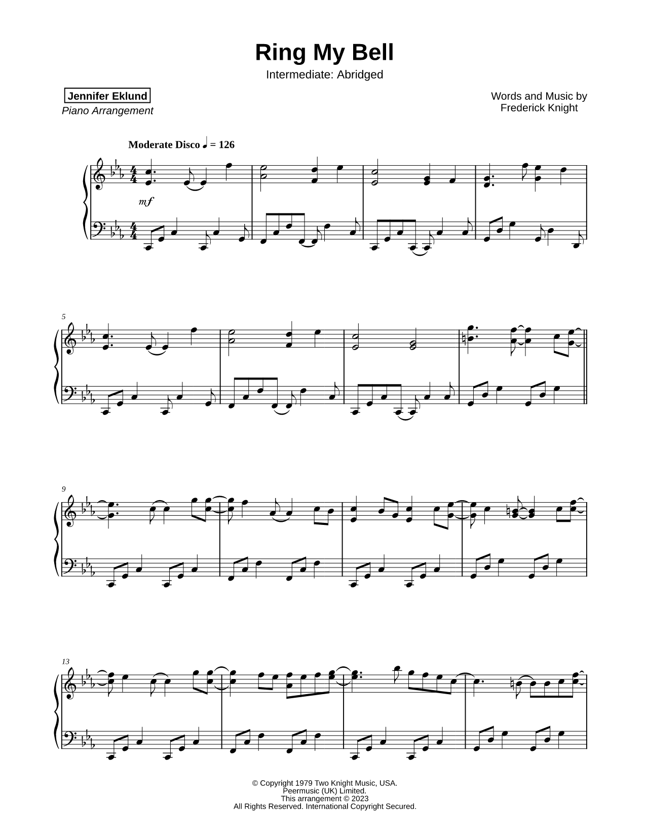 Ring My Bell [intermediate - abridged]