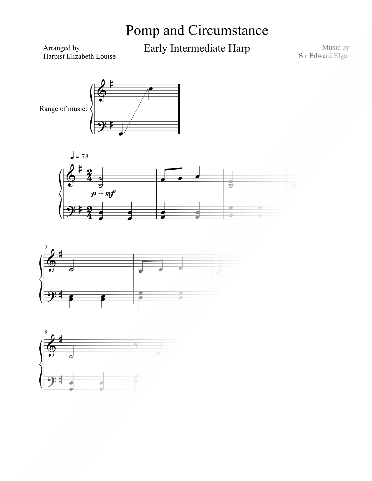 Pomp and Circumstance [early intermediate]
