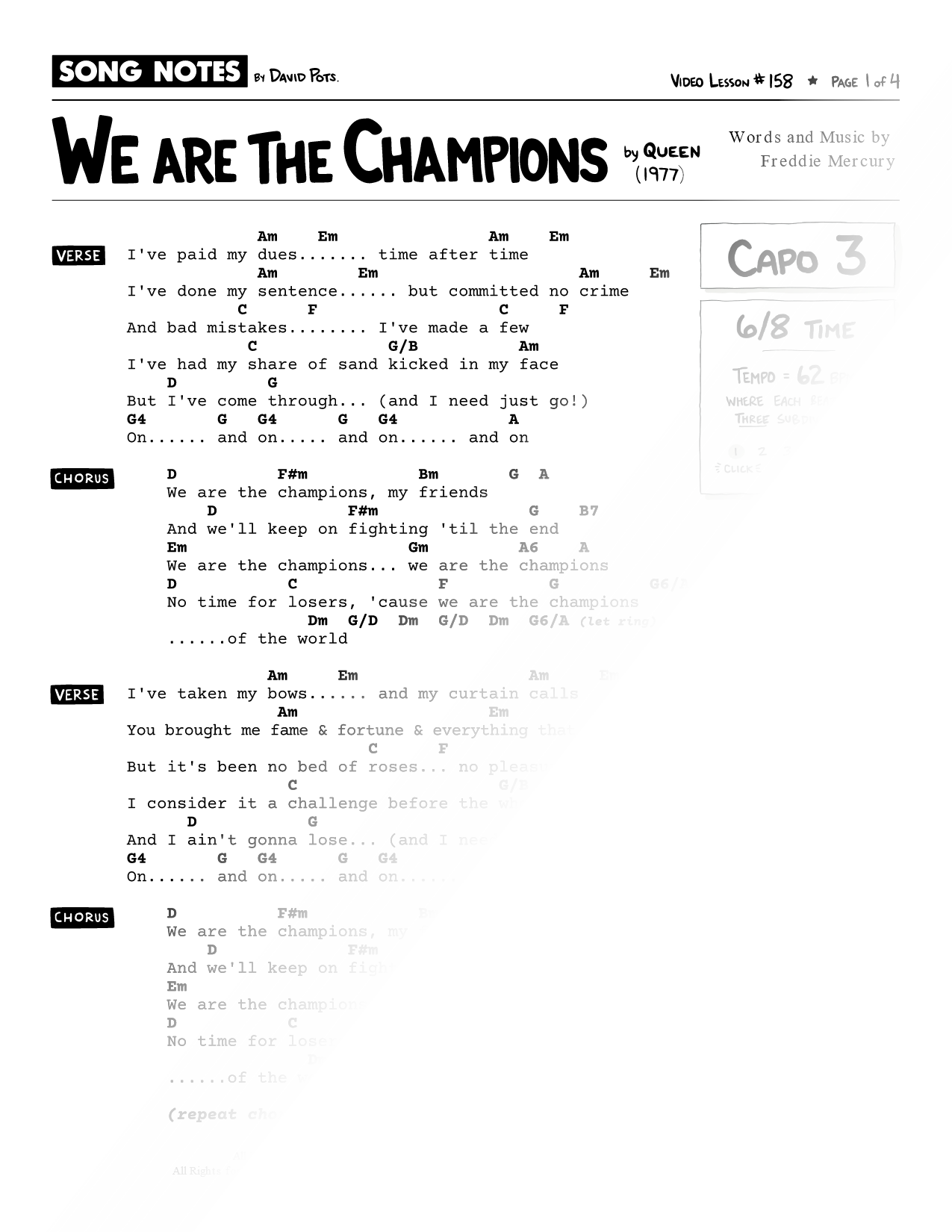 We Are the Champions