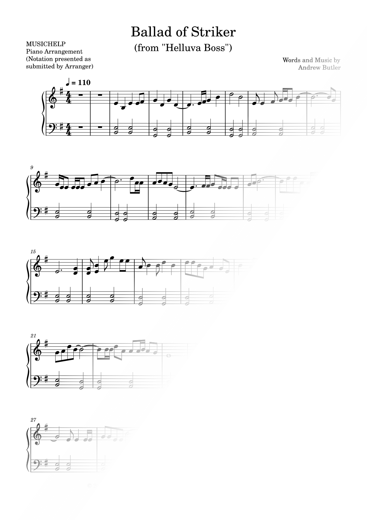 Ballad of Striker