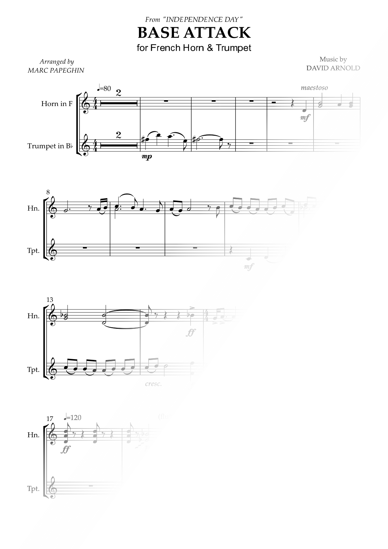 Base Attack - French Horn & Trumpet