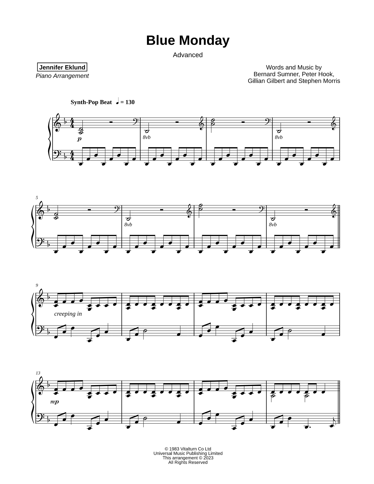 Blue Monday [advanced]