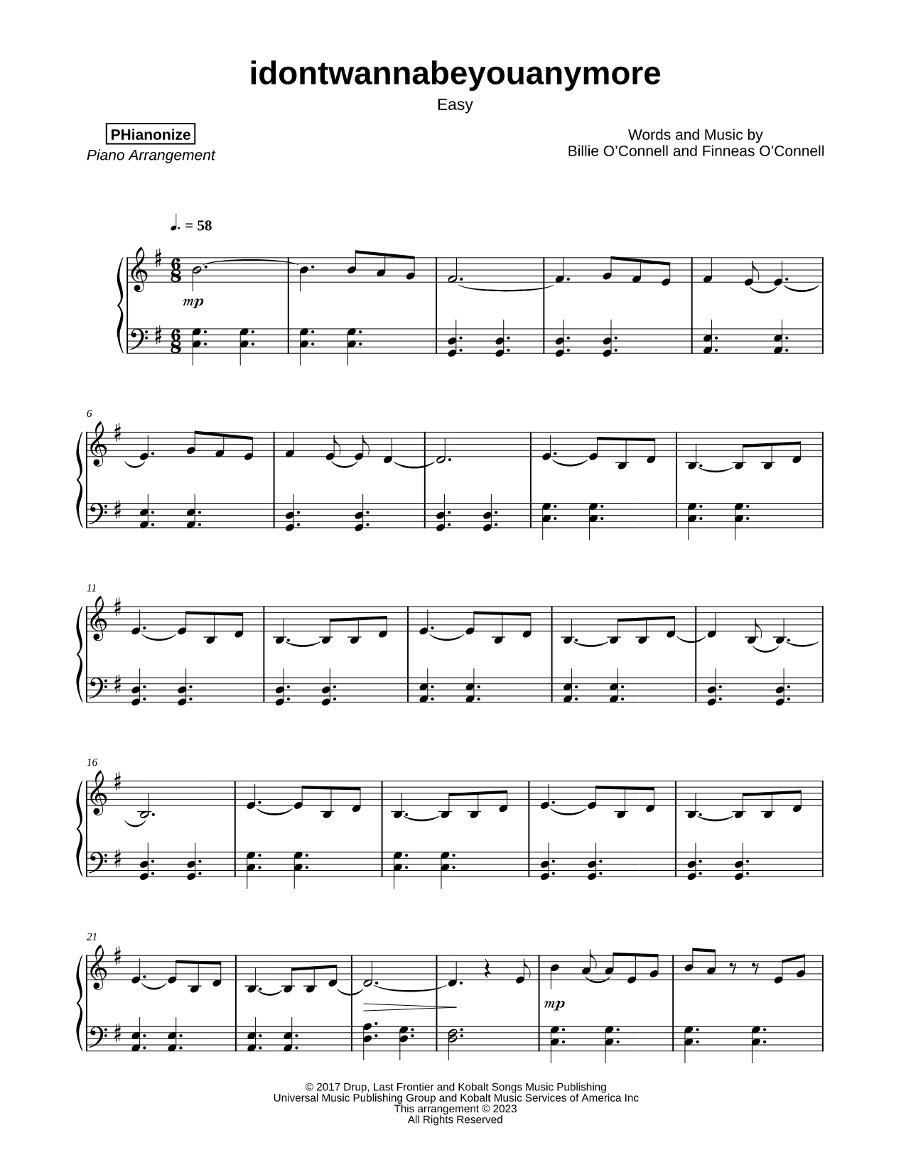 idontwannabeyouanymore [easy]