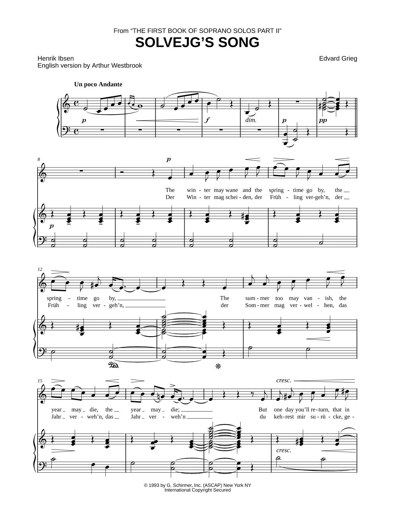 Solveig's Song