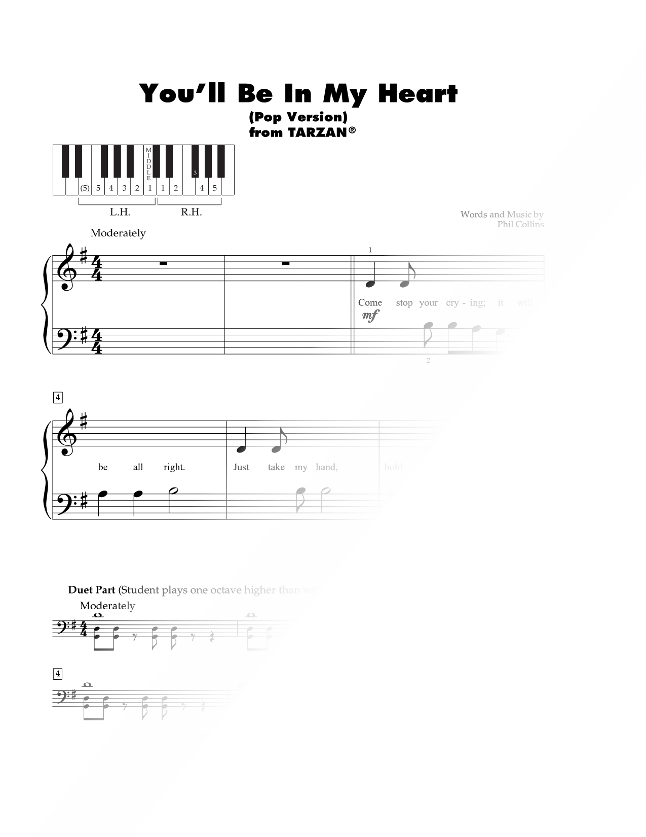 You'll Be in My Heart (Pop Version)