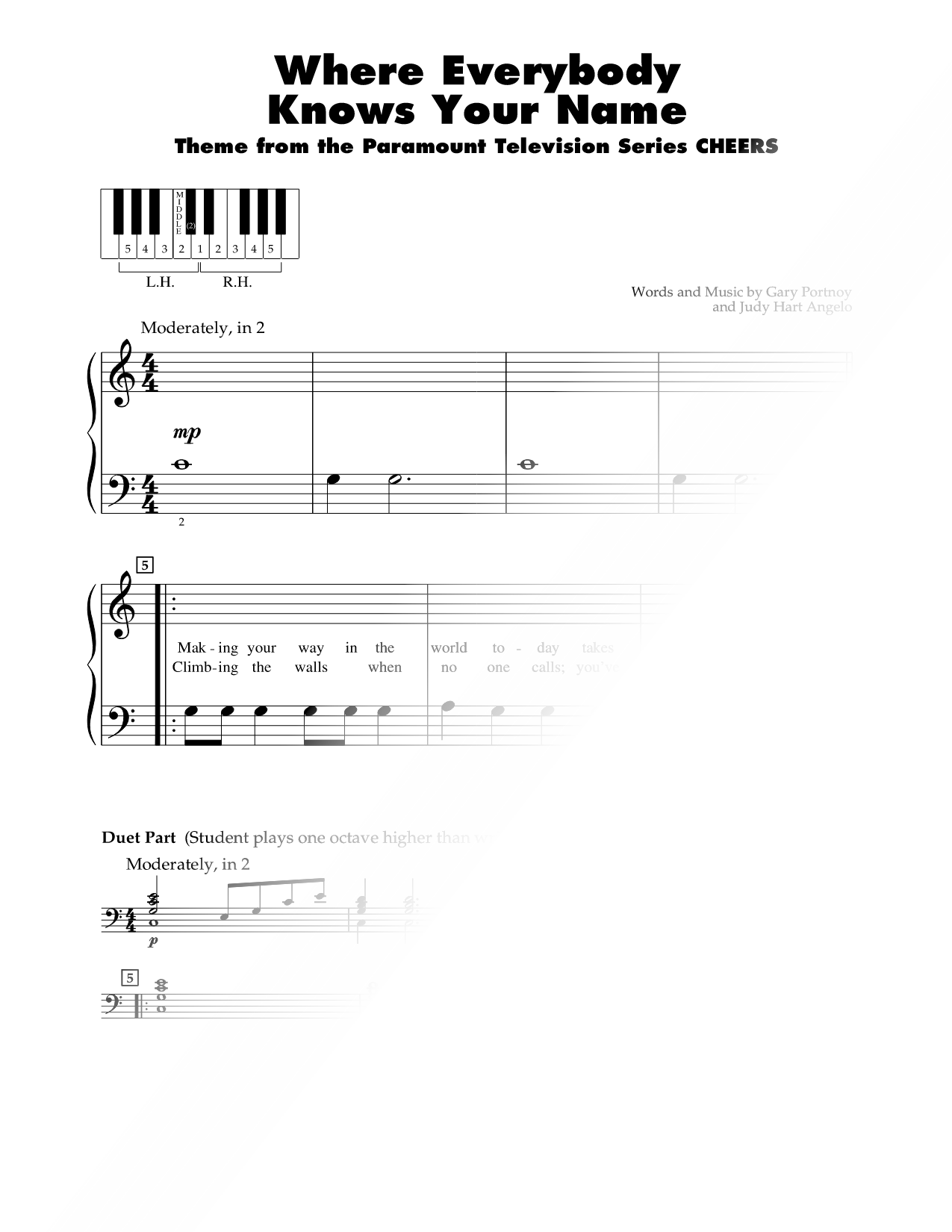 Theme from Cheers (Where Everybody Knows Your Name)