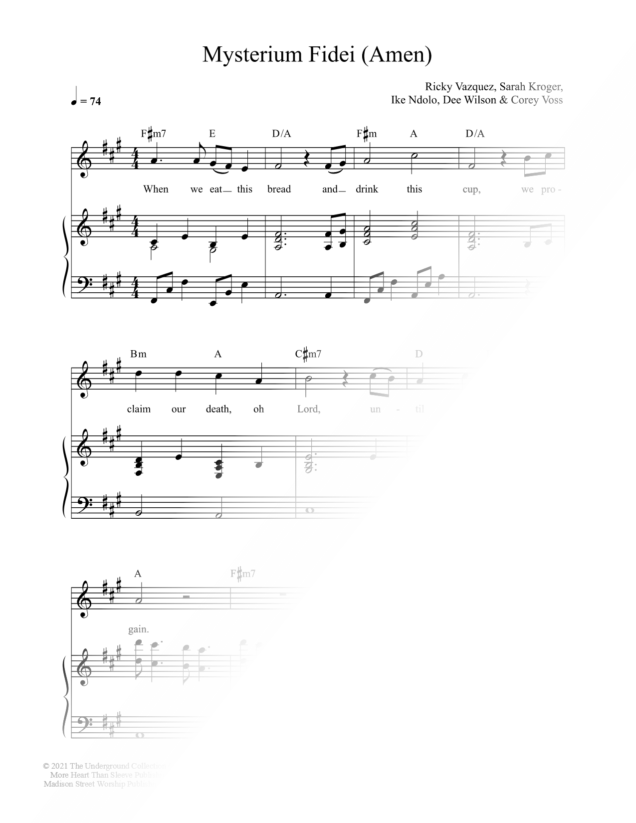 Mysterium Fidei (Amen)