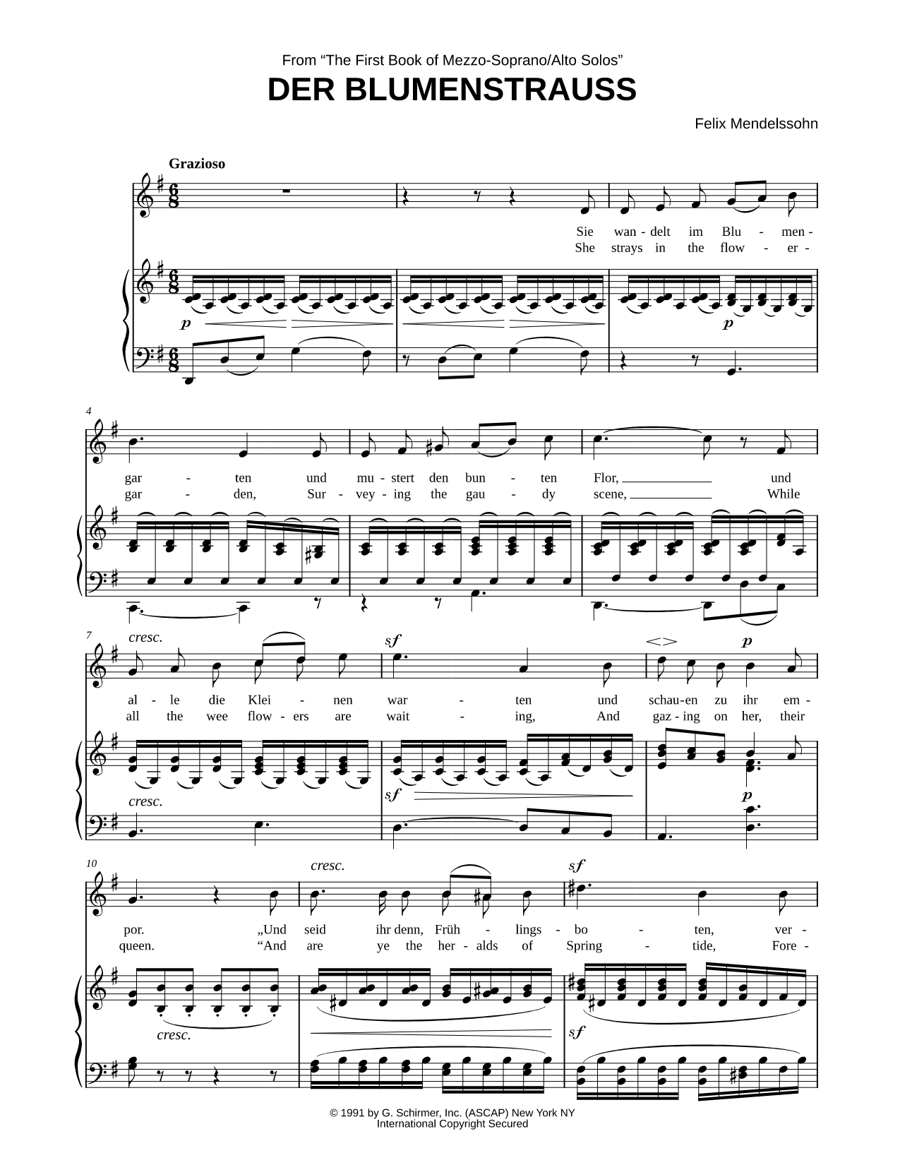 Der Blumenstrauss