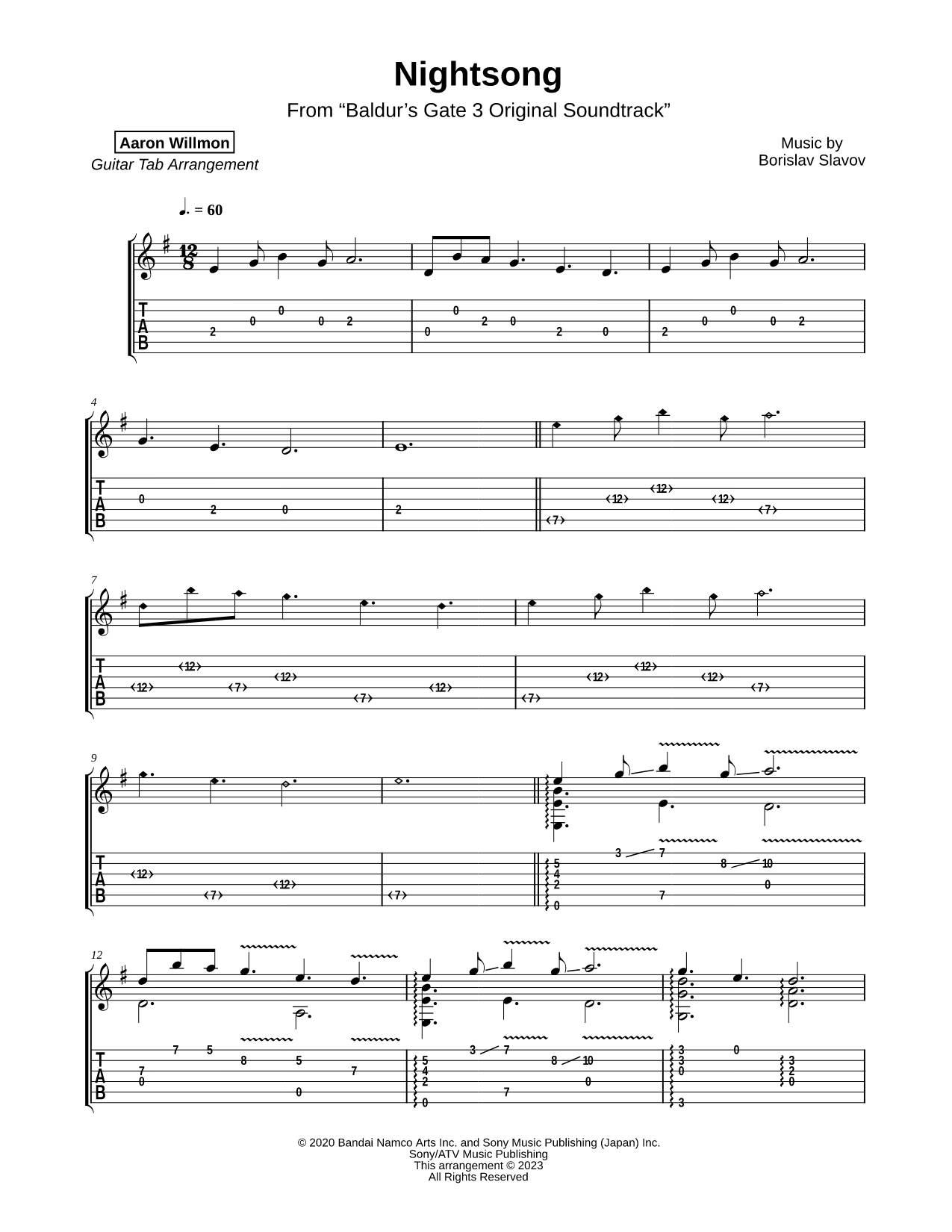 Nightsong