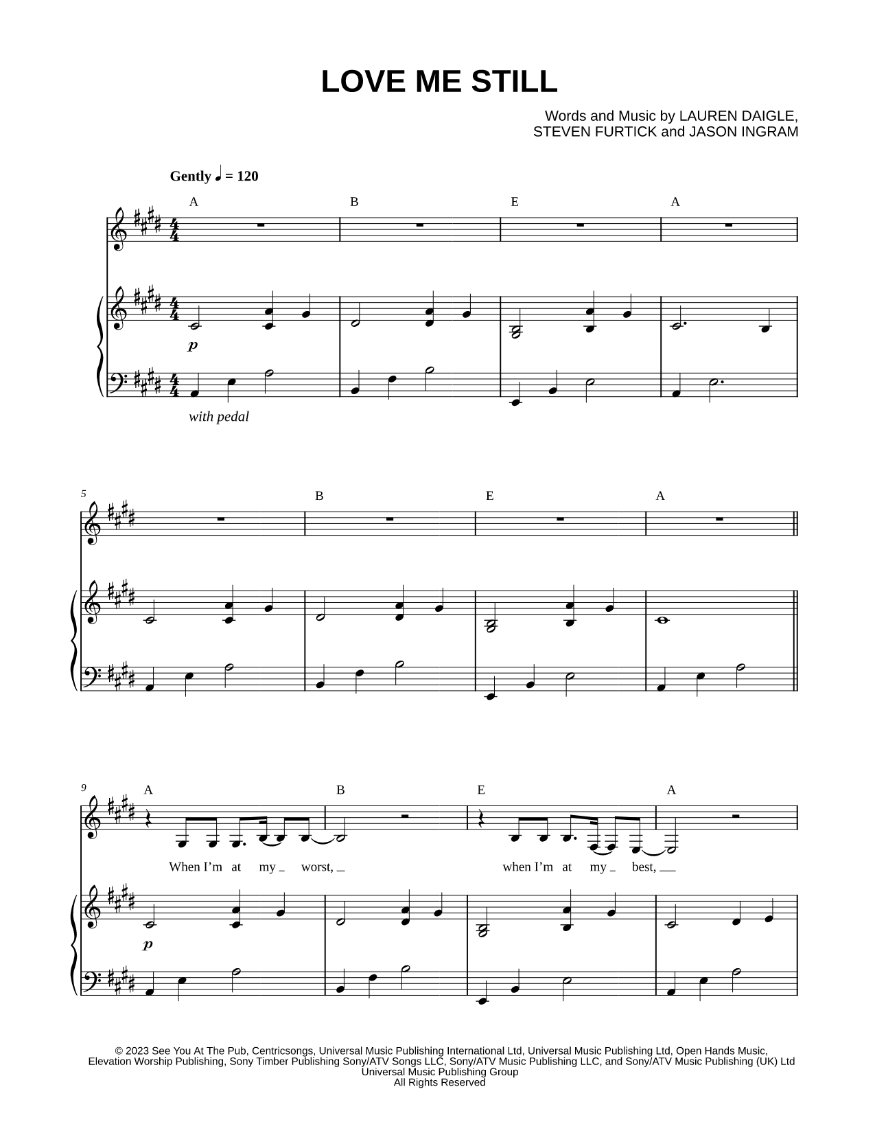 Love Me Still - Lauren Daigle