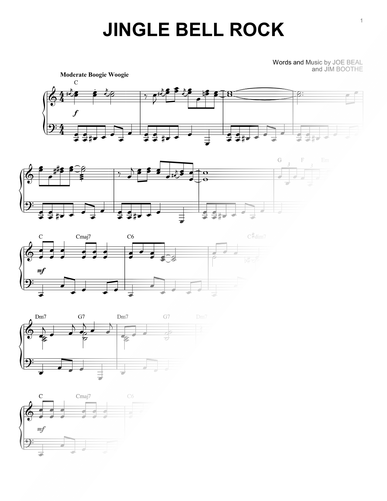 Jingle Bell Rock [Boogie Woogie version]