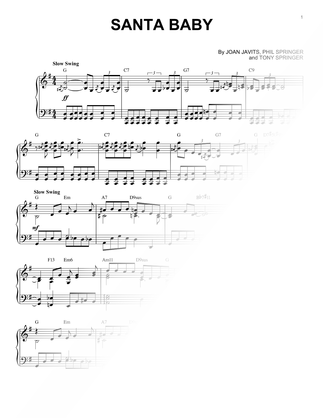 Santa Baby [Boogie Woogie version]