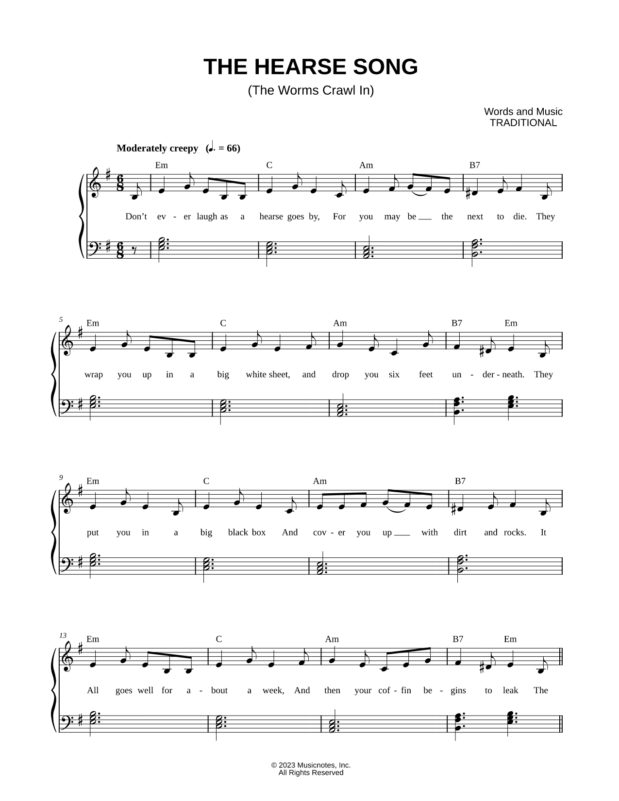 The Hearse Song