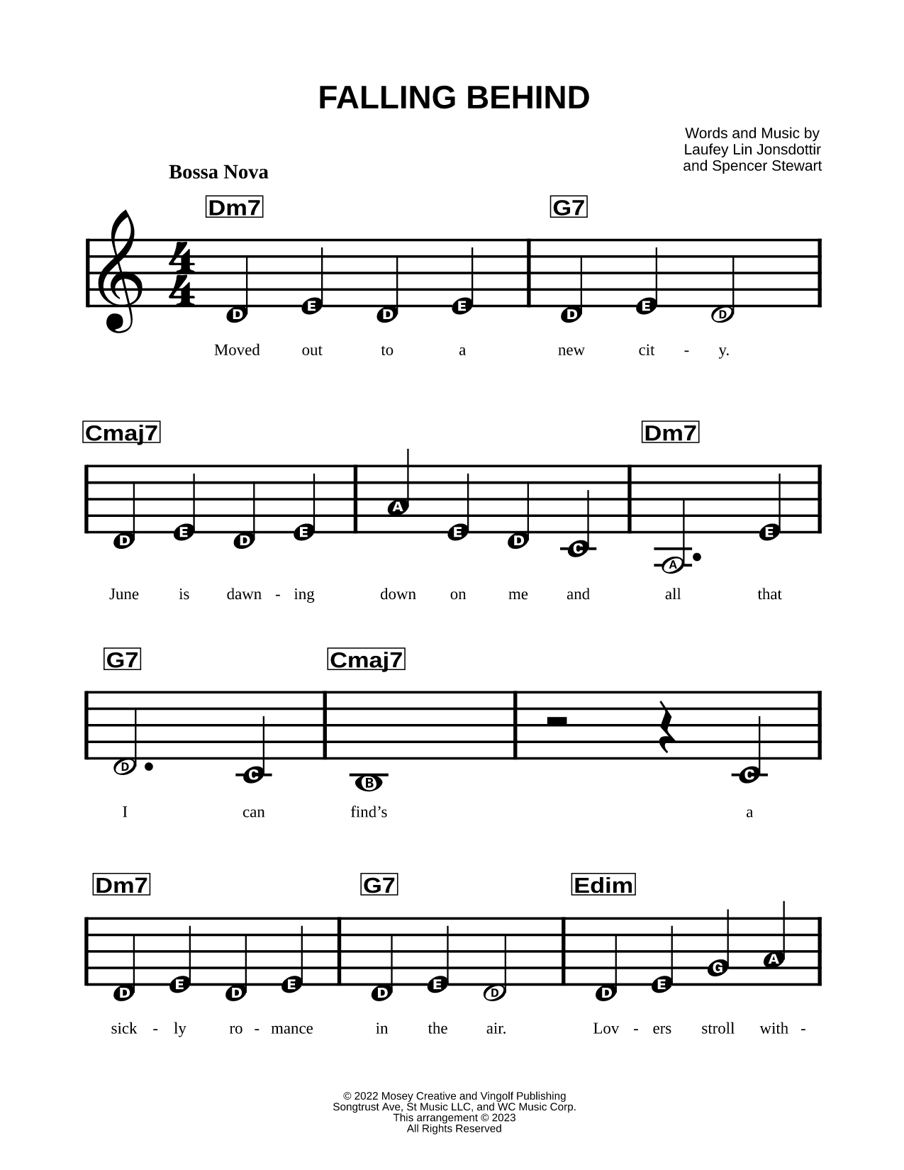 Falling Behind - Laufey