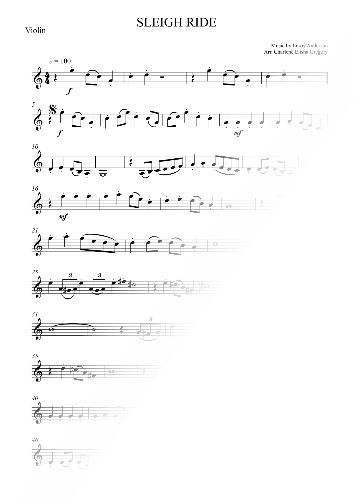 Sleigh Ride
