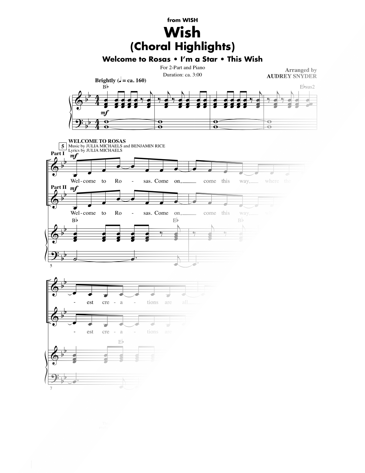 Wish (Choral Highlights)