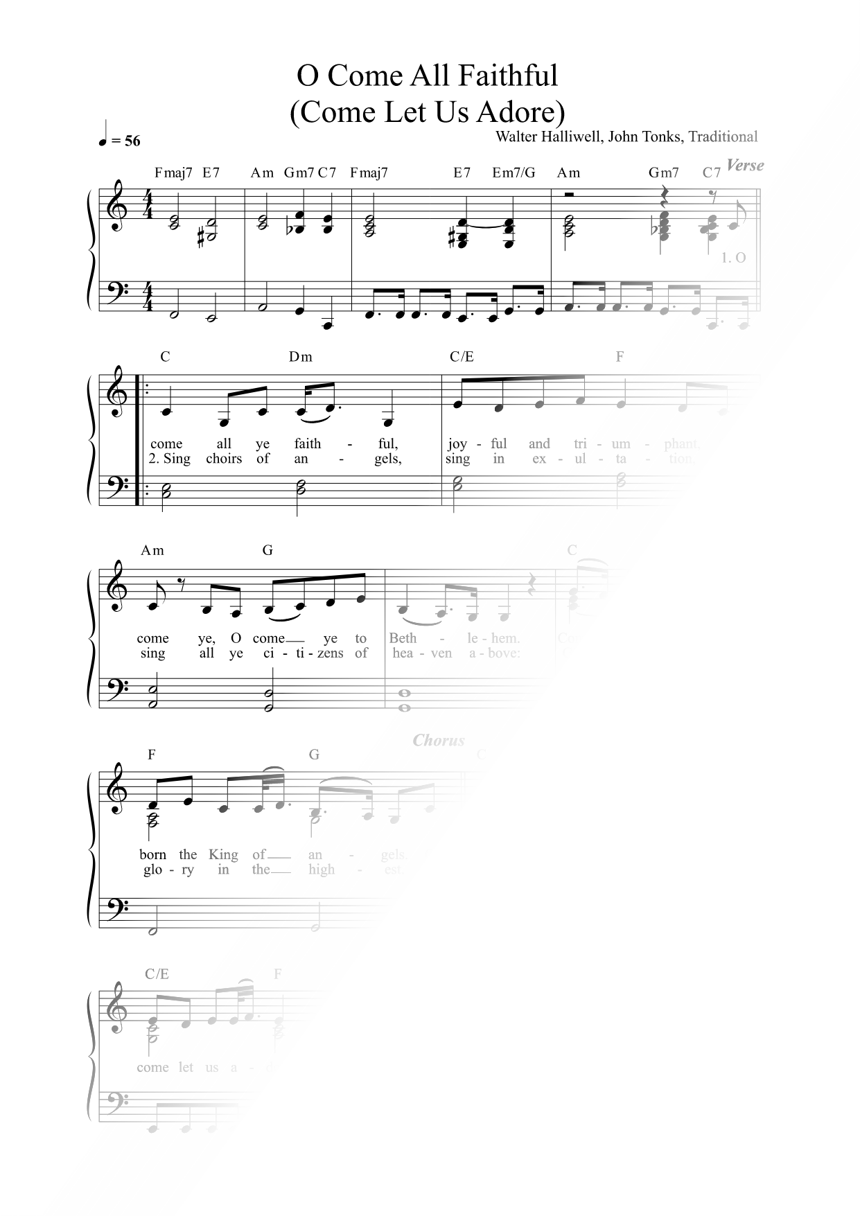 O Come All Faithful