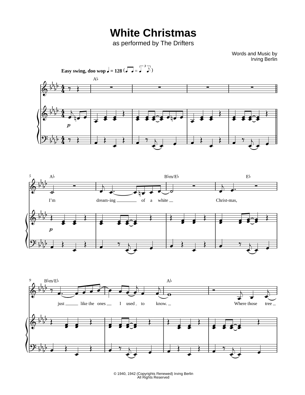 White Christmas - The Drifters
