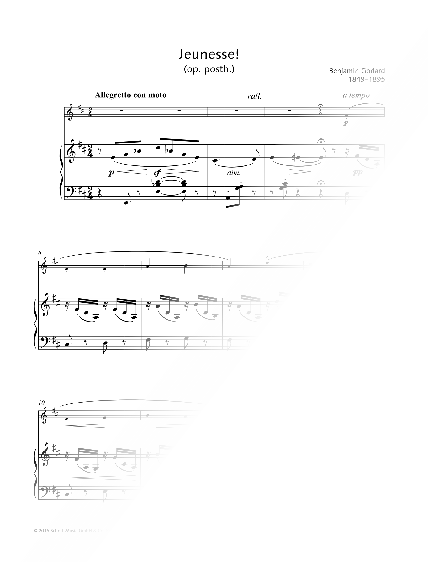 Jeunesse! - Flute & Piano