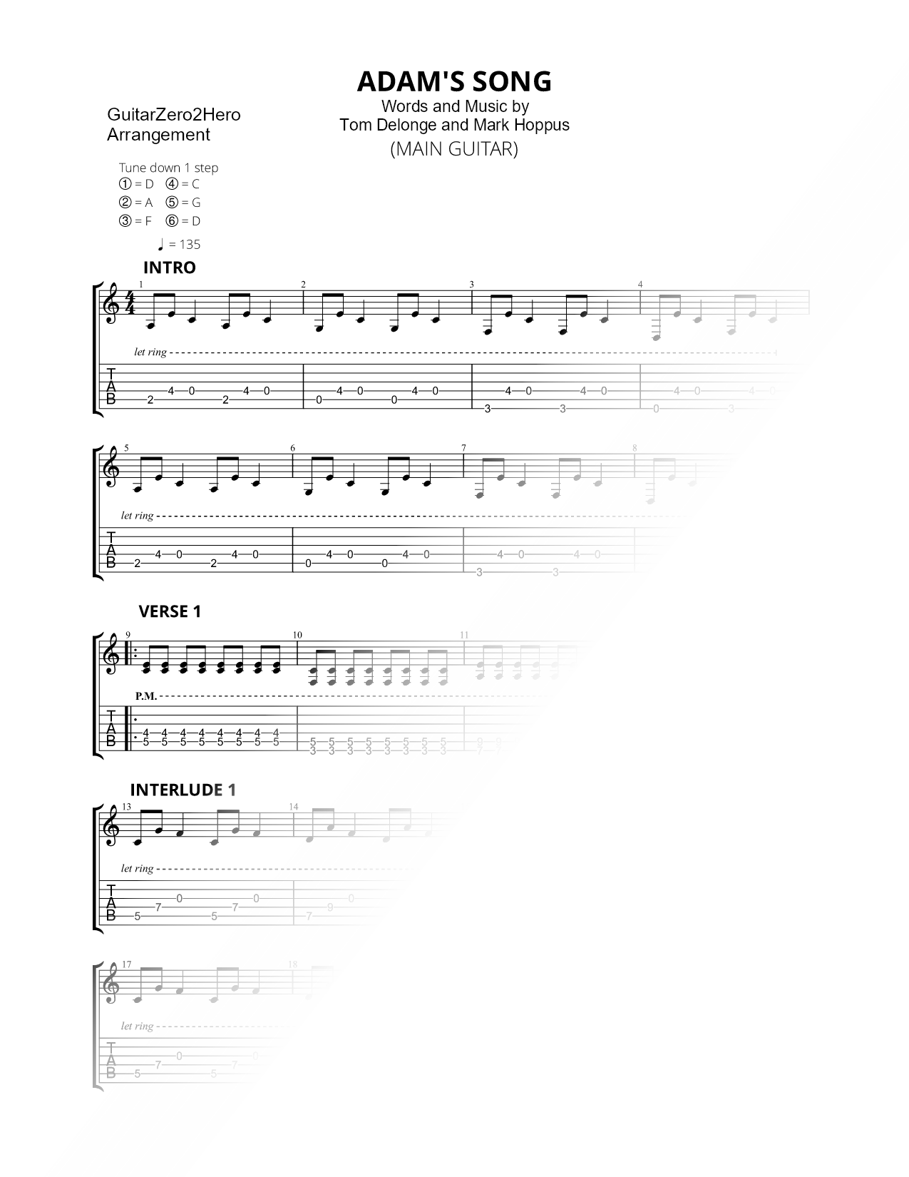 Adam's Song