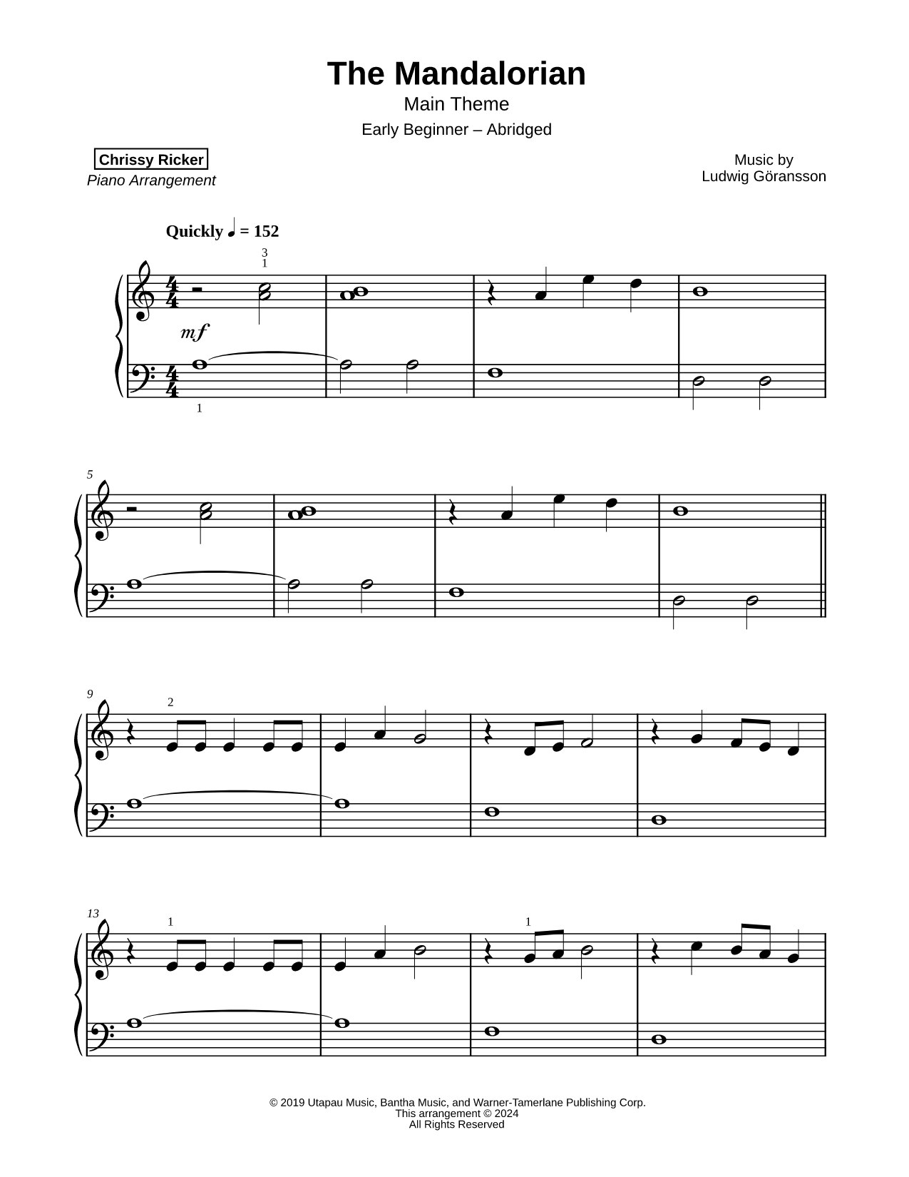 Star Wars: The Mandalorian (Main Theme)