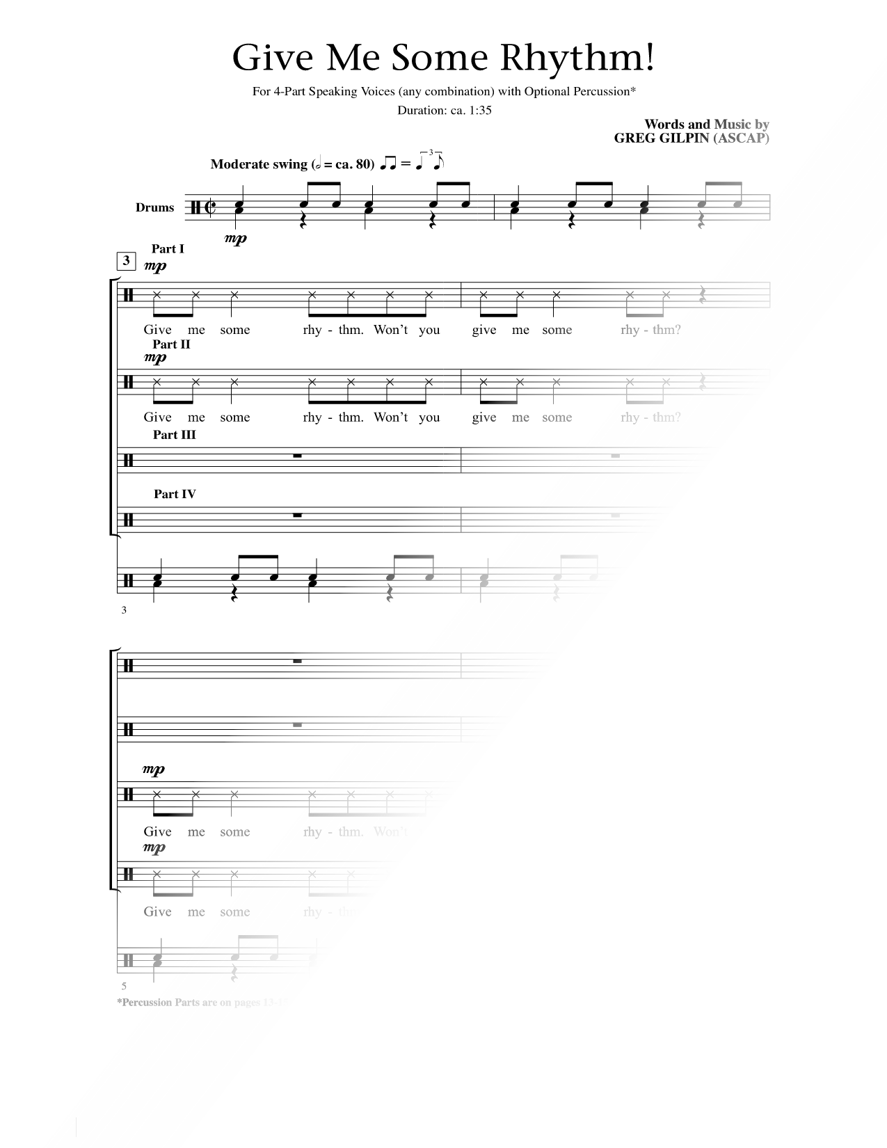 Give Me Some Rhythm!