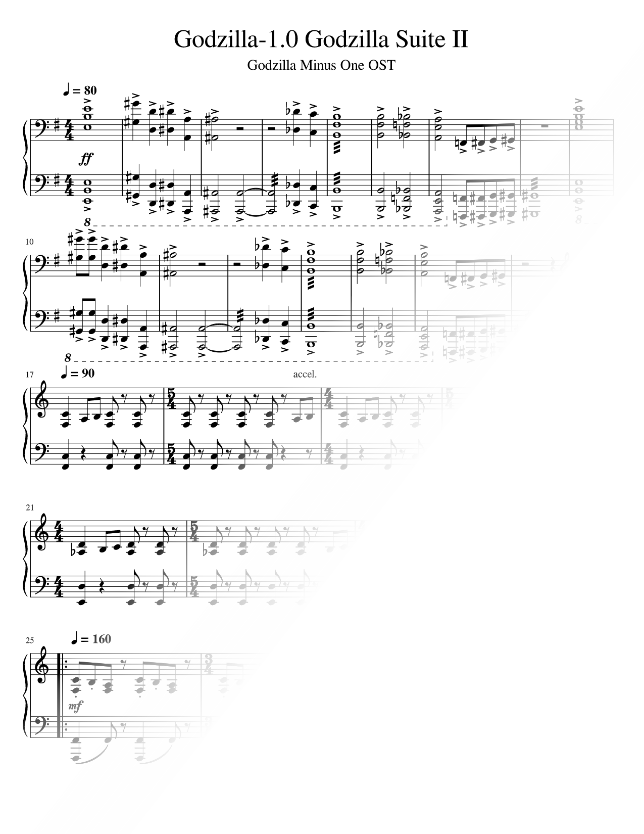 Godzilla Suite II