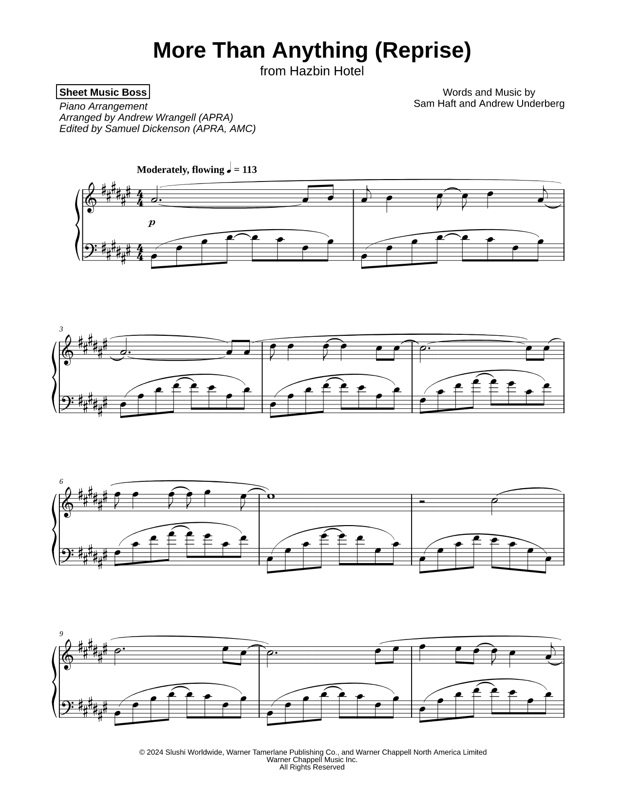 More Than Anything (Reprise)
