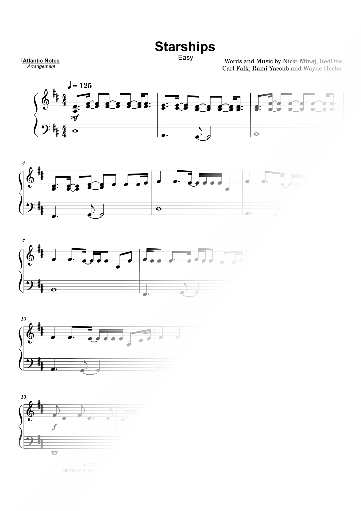 Starships [easy]