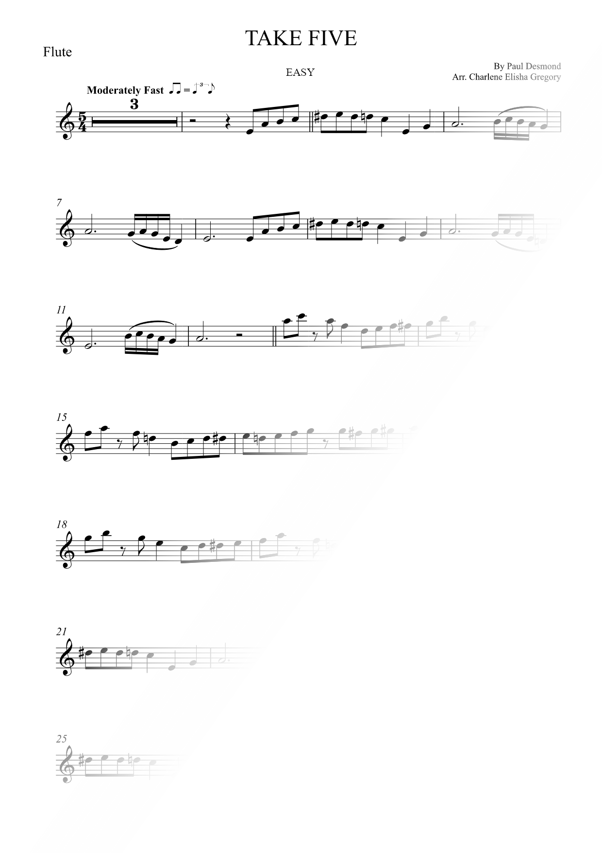 Take Five [easy]