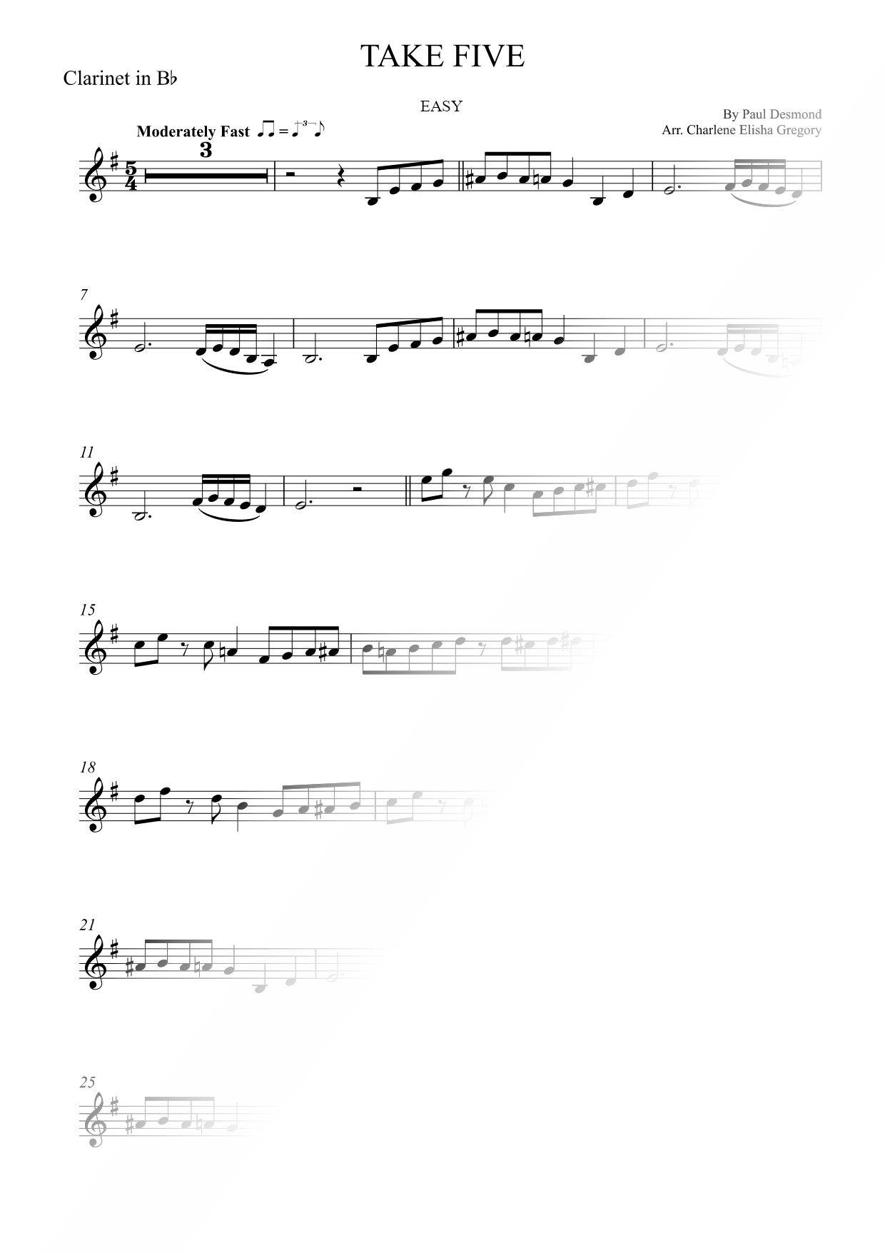 Take Five [easy]