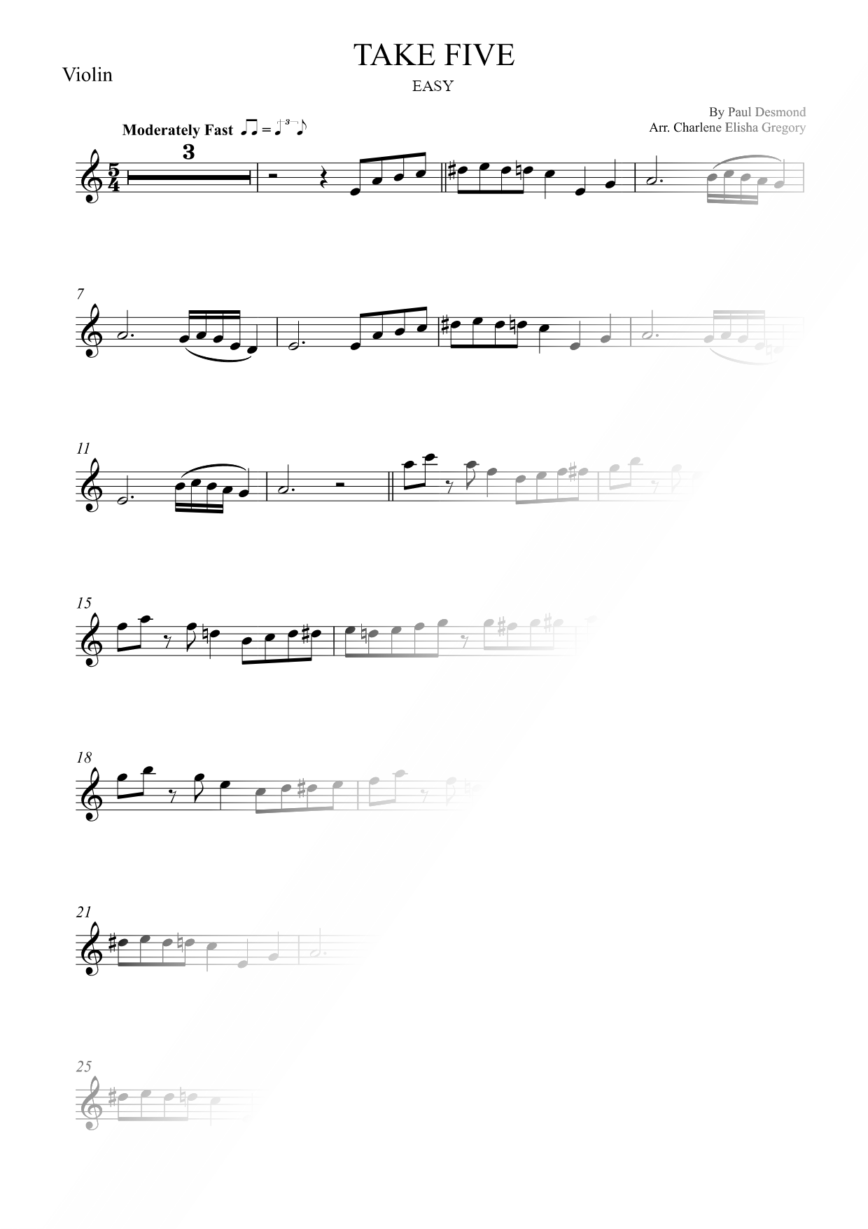 Take Five [easy]