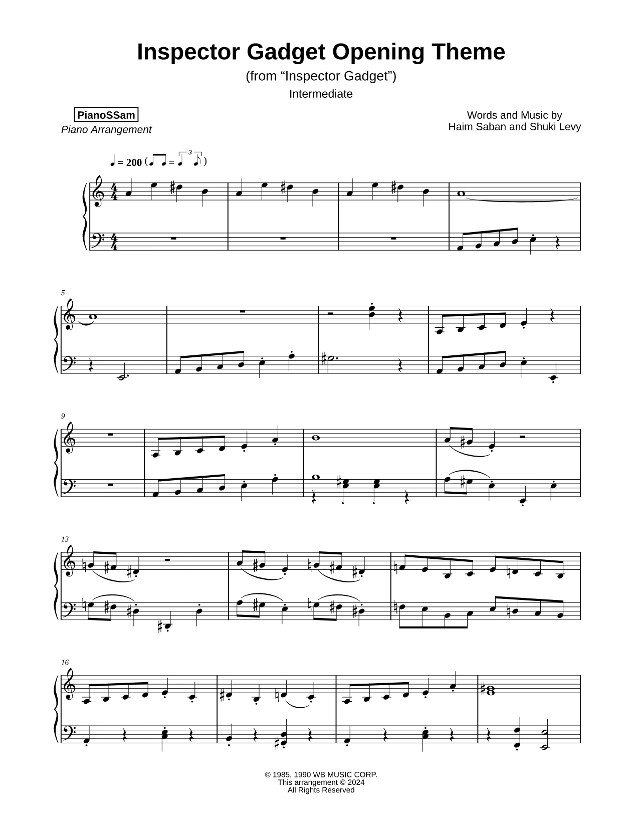 Theme from Inspector Gadget