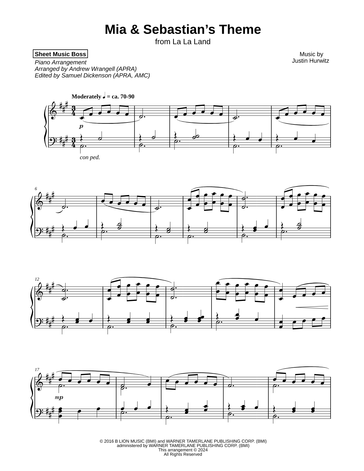Mia & Sebastian's Theme