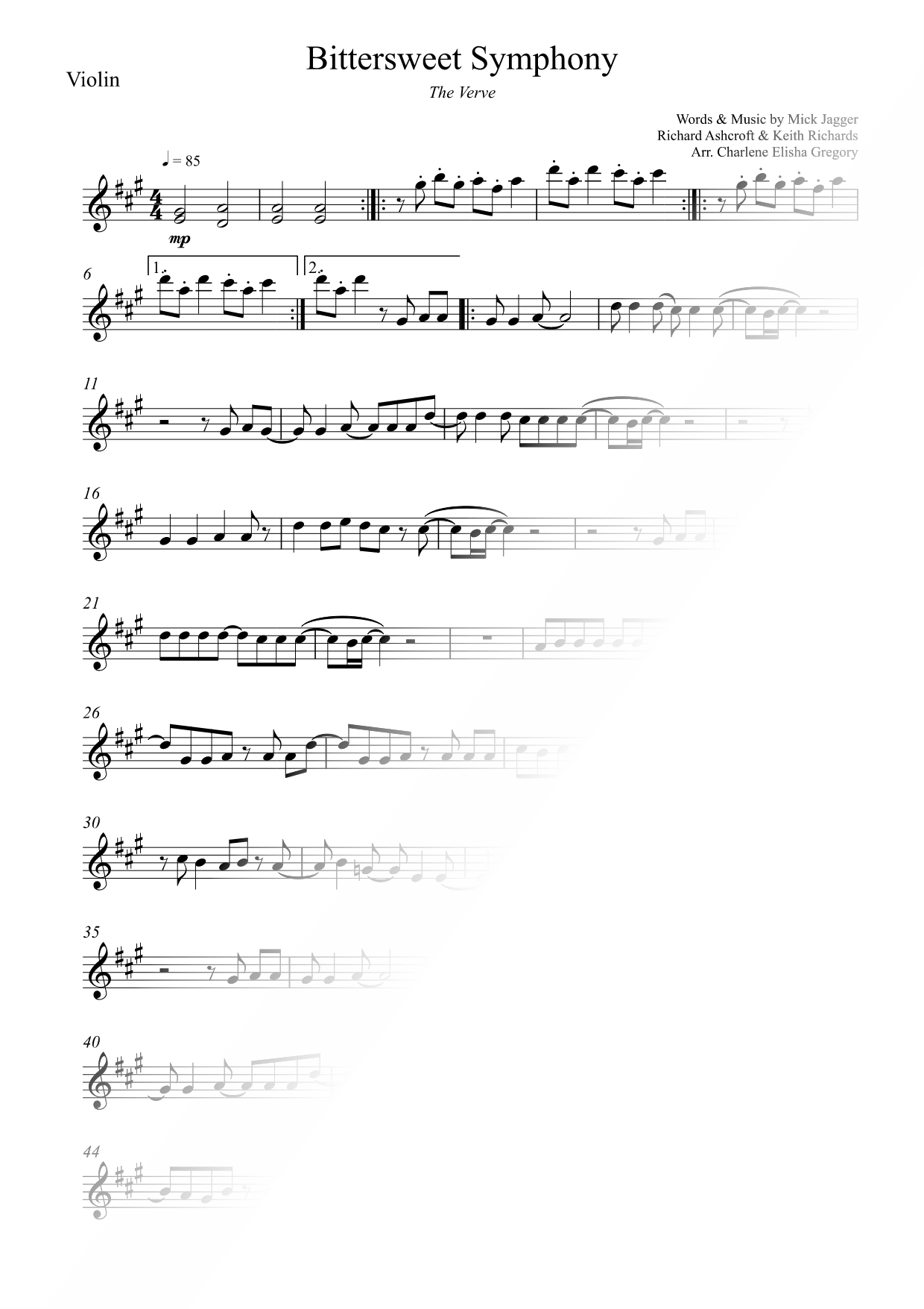 Bittersweet Symphony