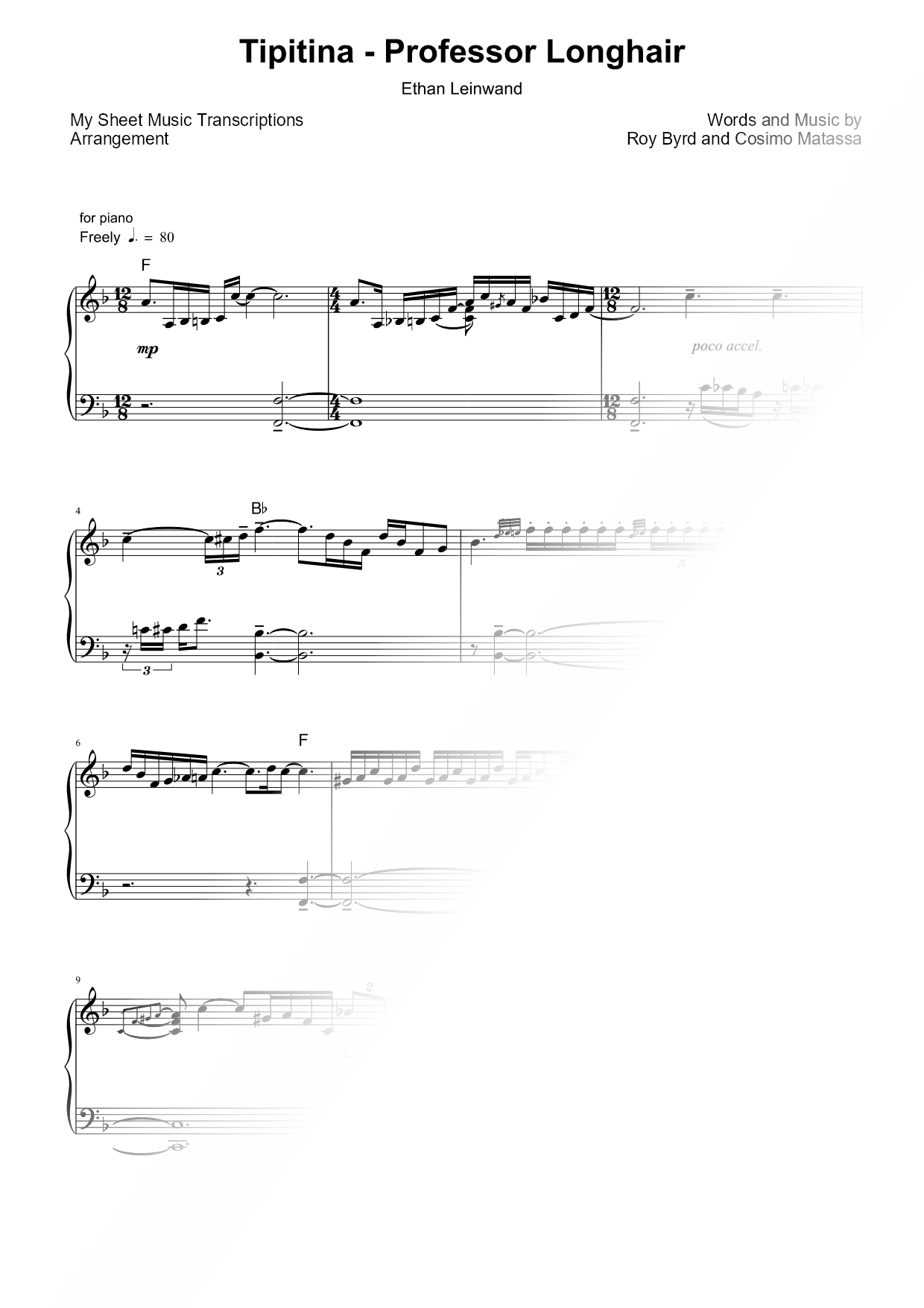 Tipitina (Ethan Leinwand)