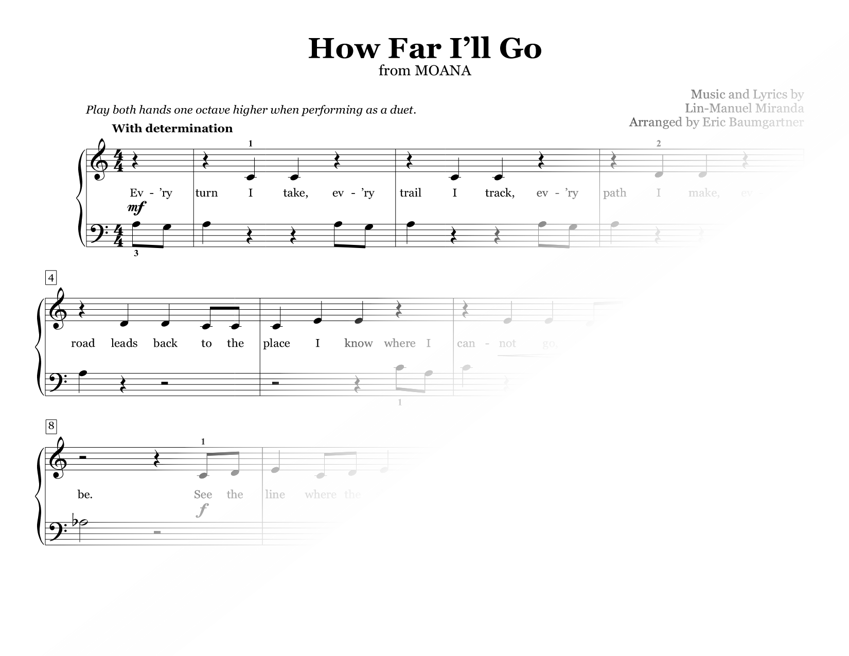 How Far I'll Go