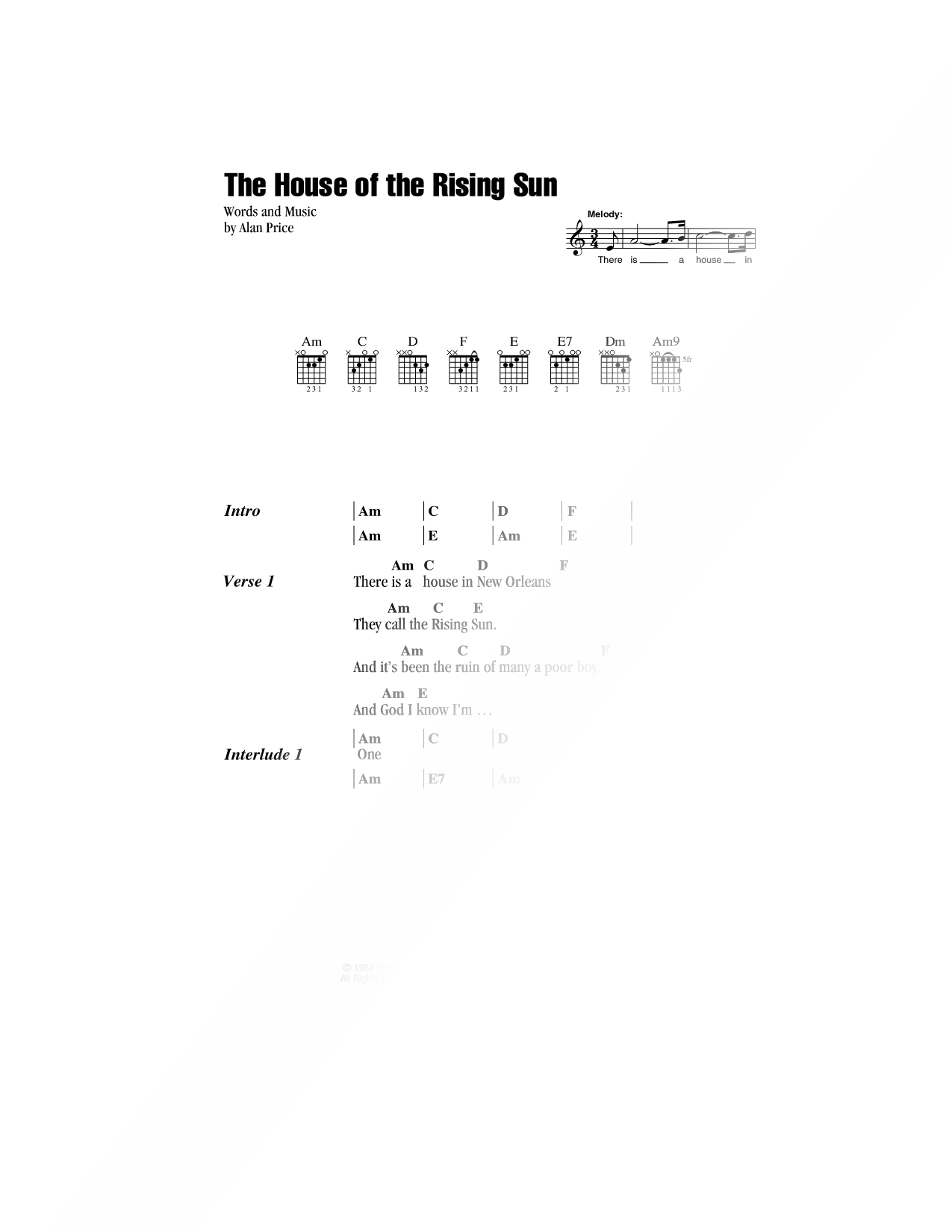 The House of the Rising Sun