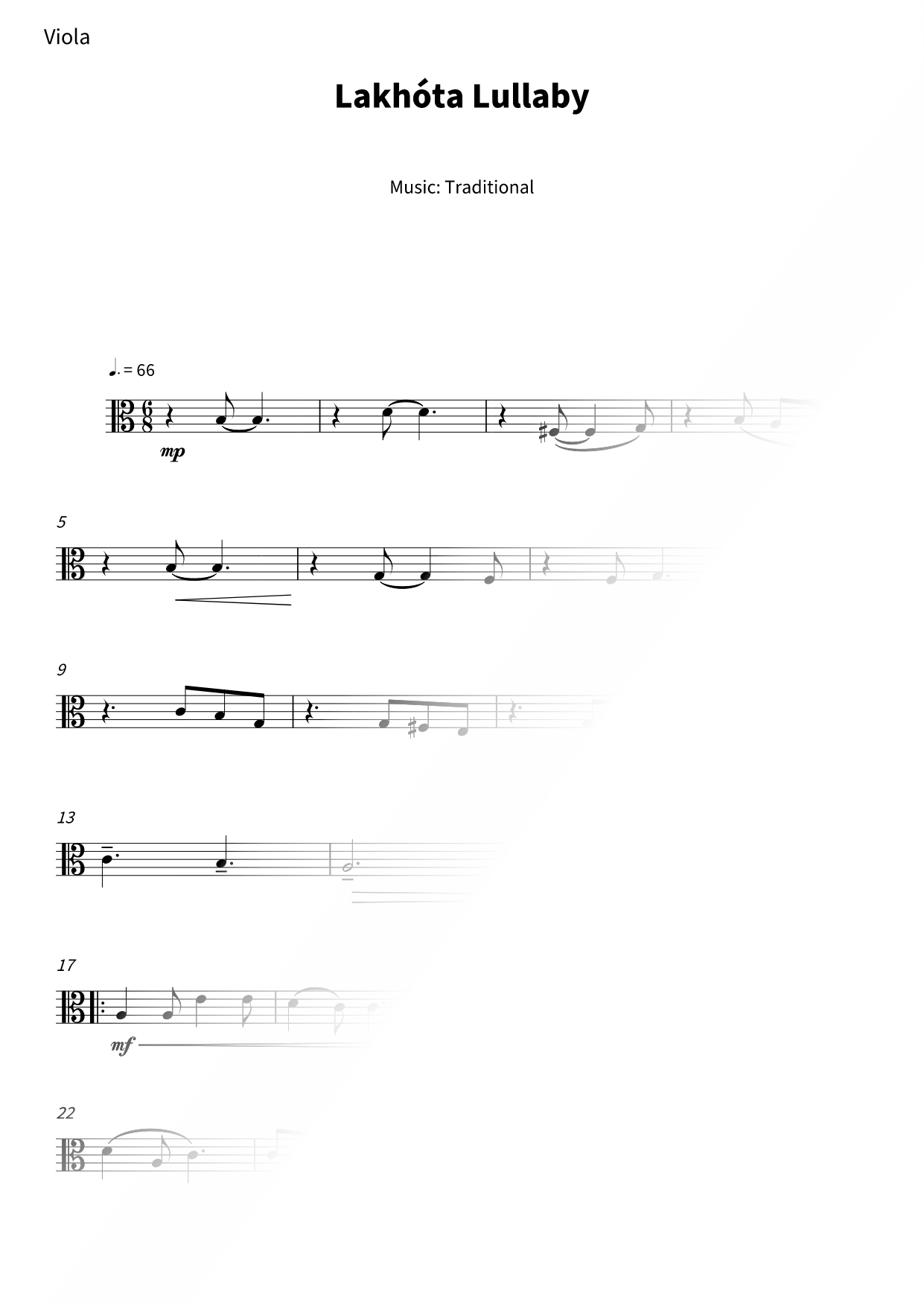 Lakhóta Lullaby