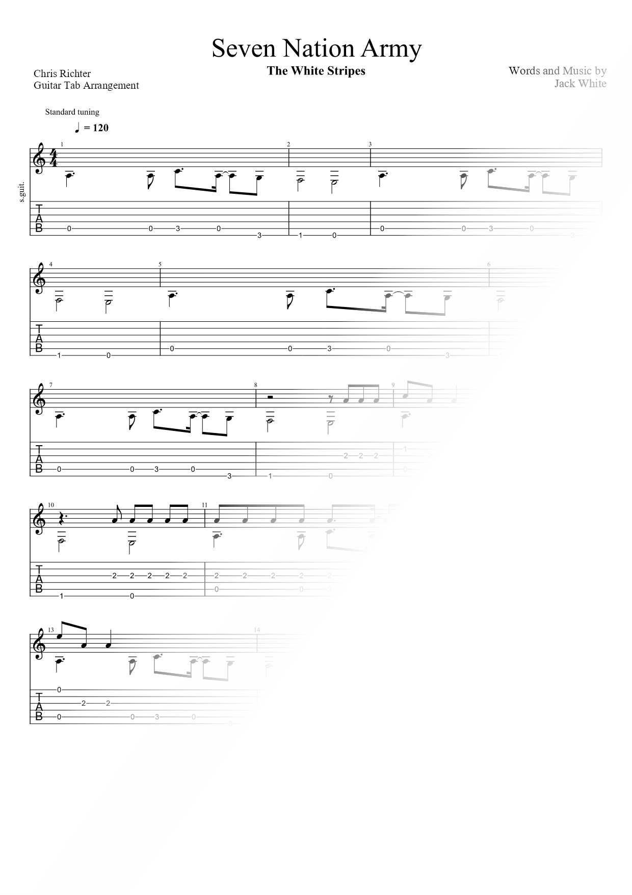 Seven Nation Army