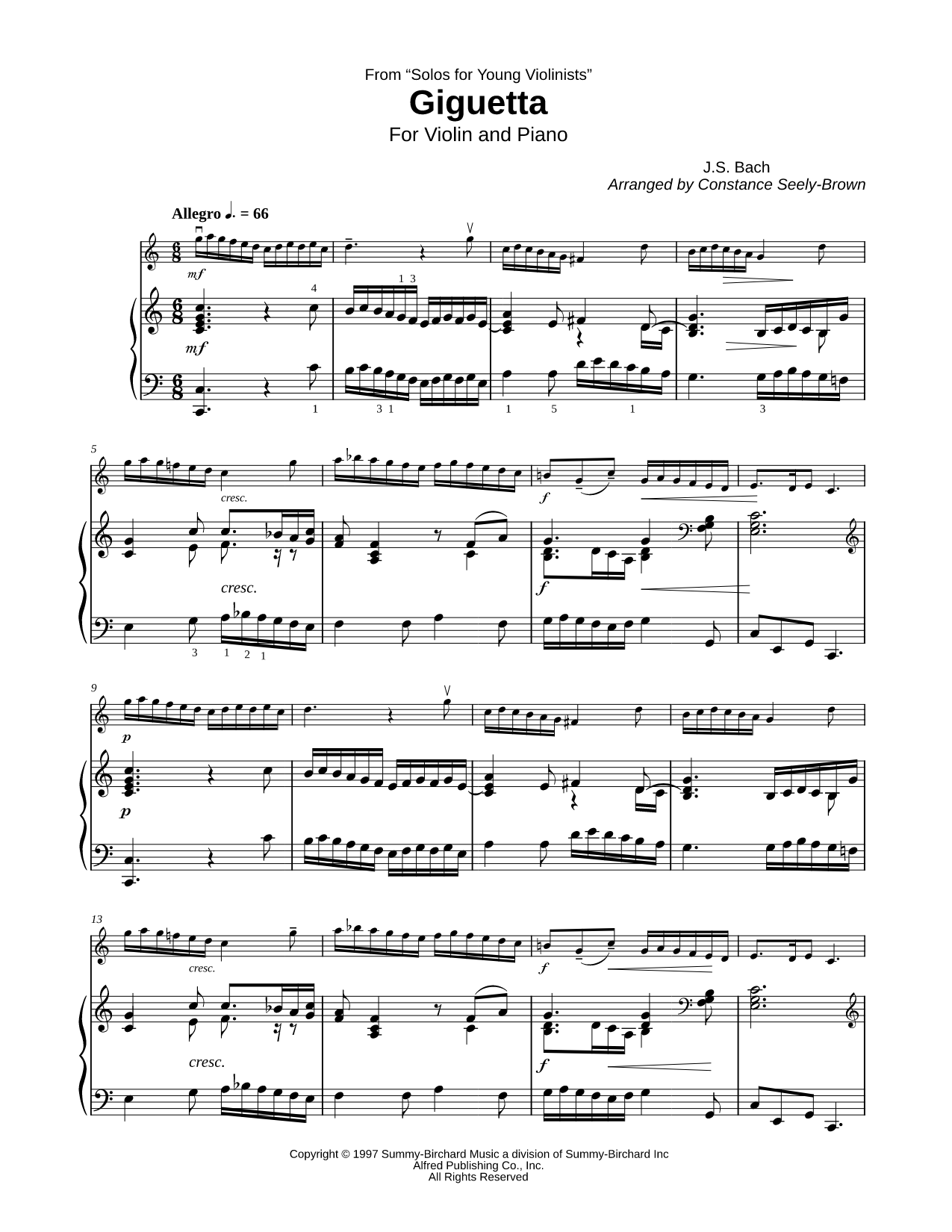 Giguetta - Violin & Piano