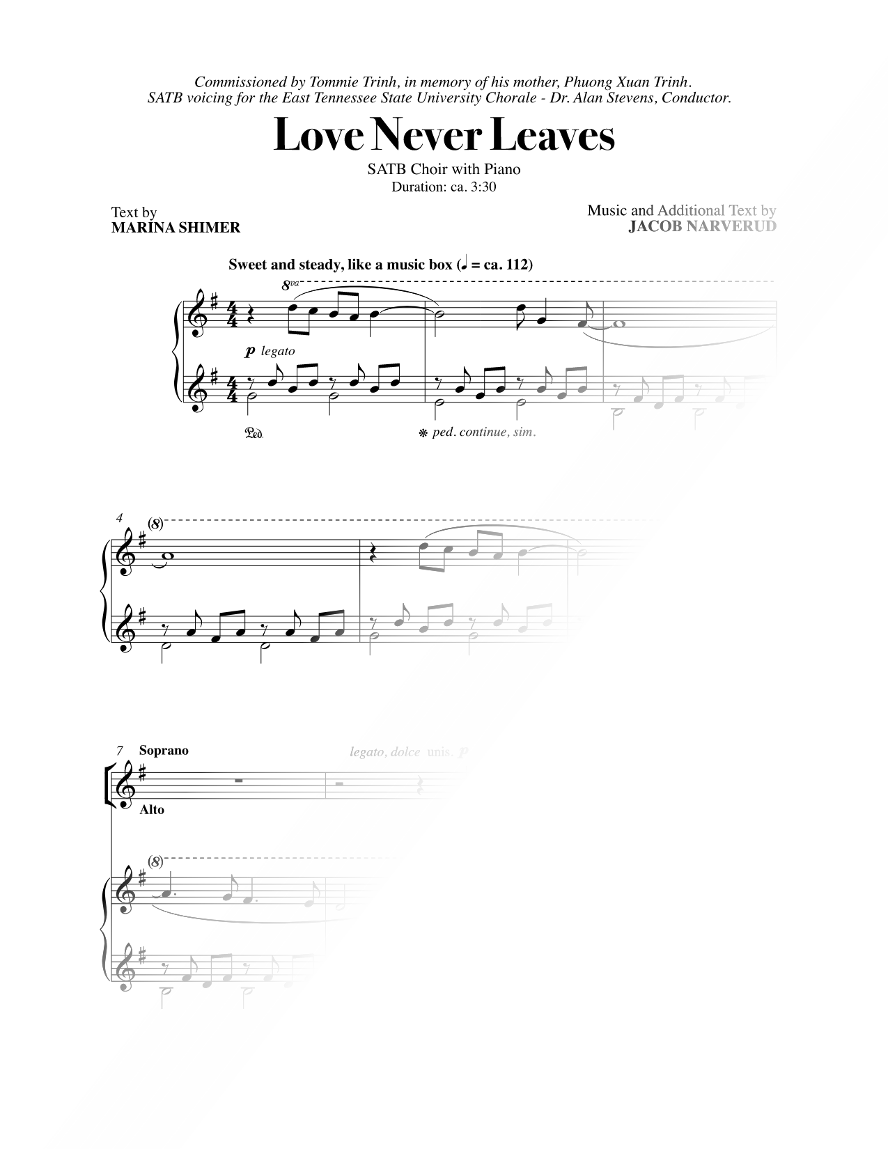 Love Never Leaves