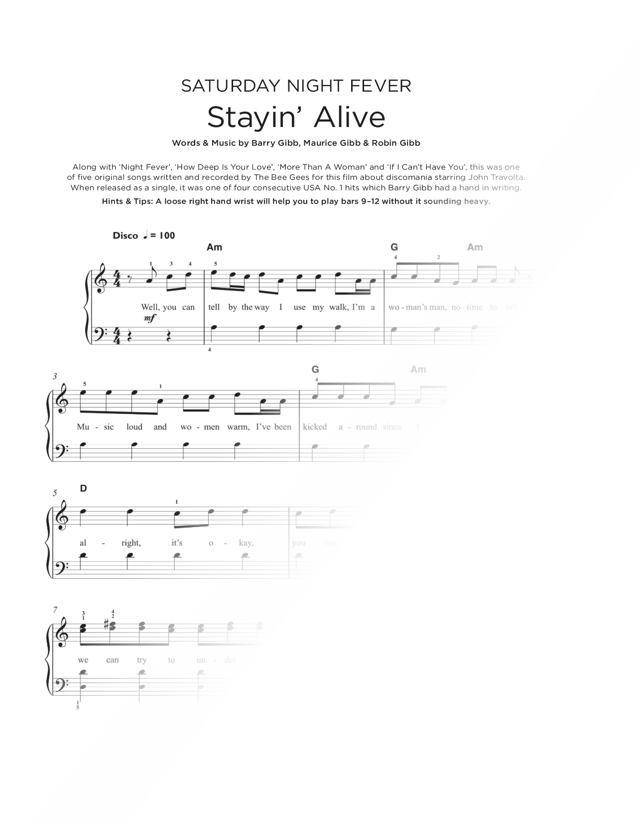 Stayin' Alive