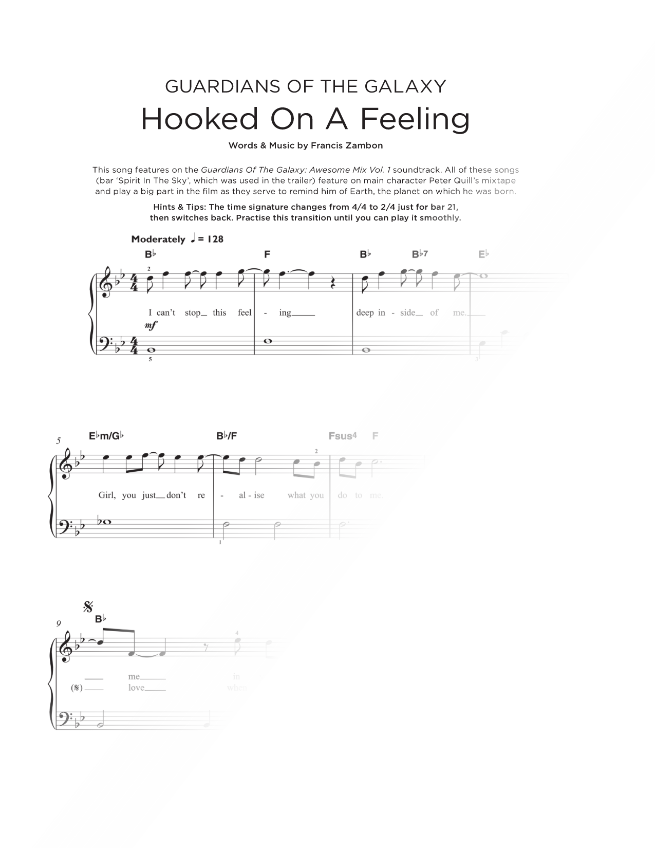 Hooked on a Feeling
