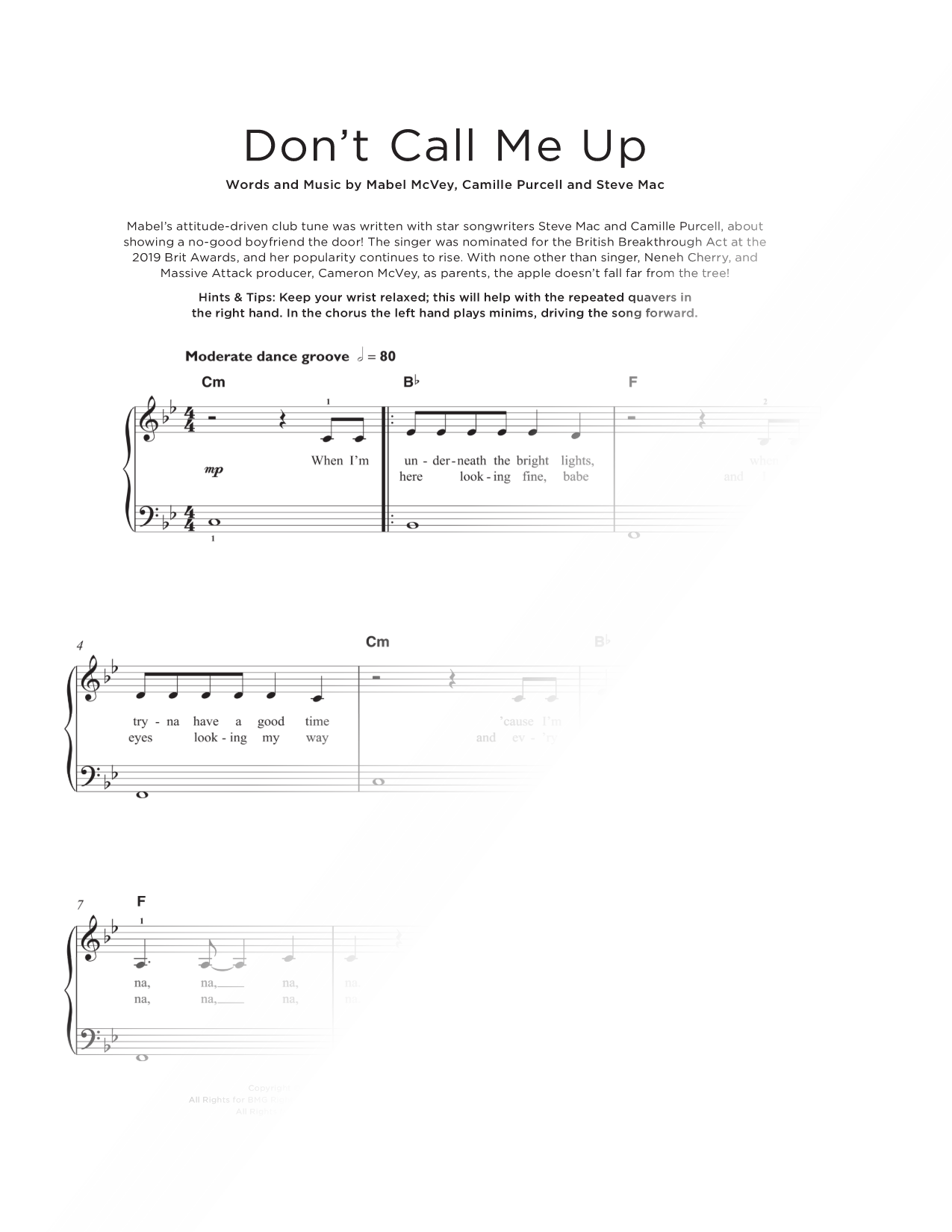 Don't Call Me Up