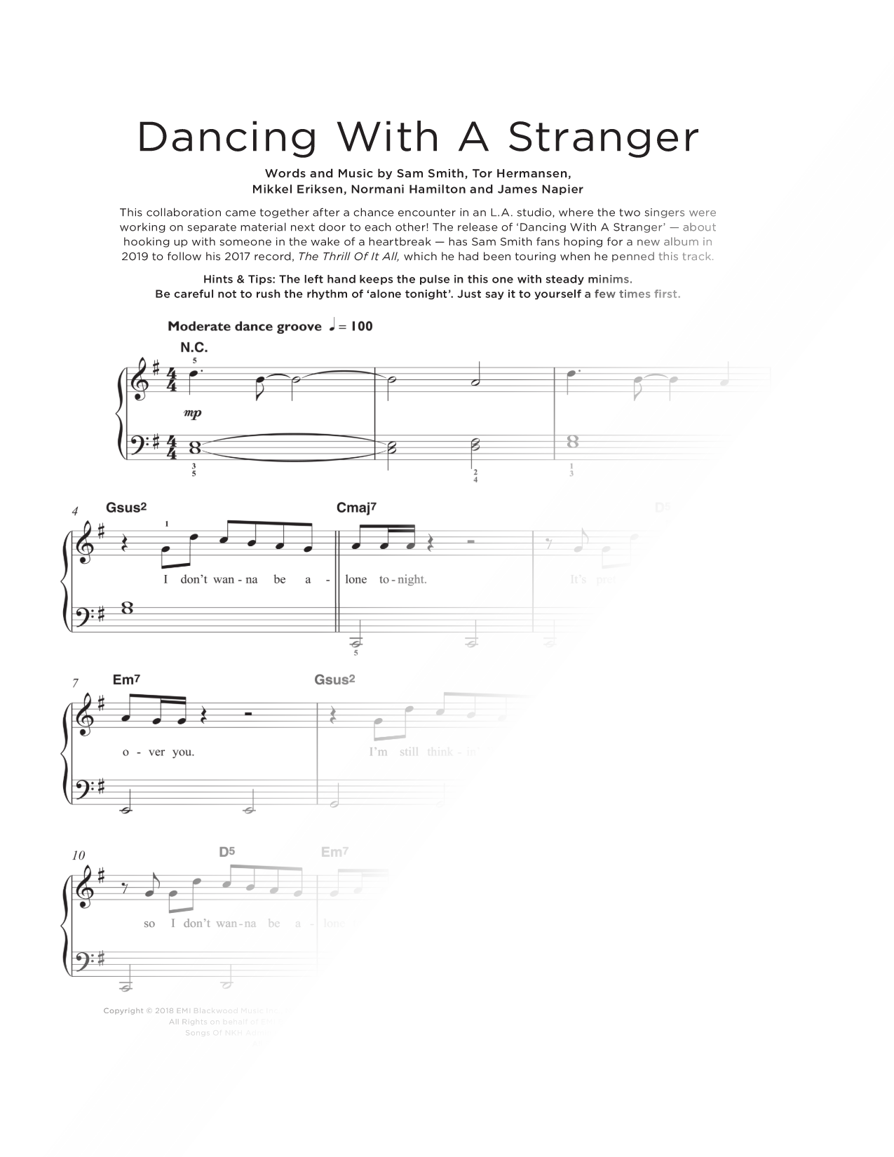 Dancing with a Stranger