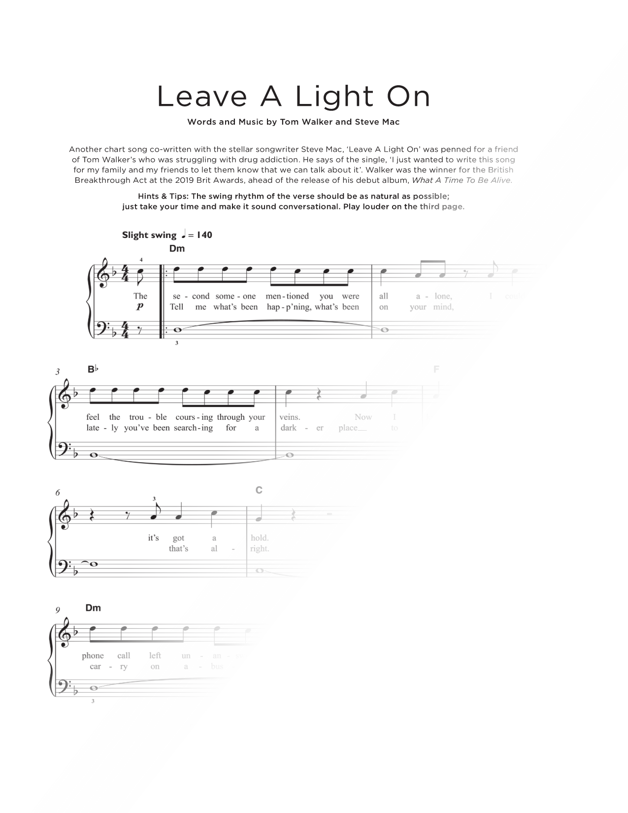 Leave a Light On