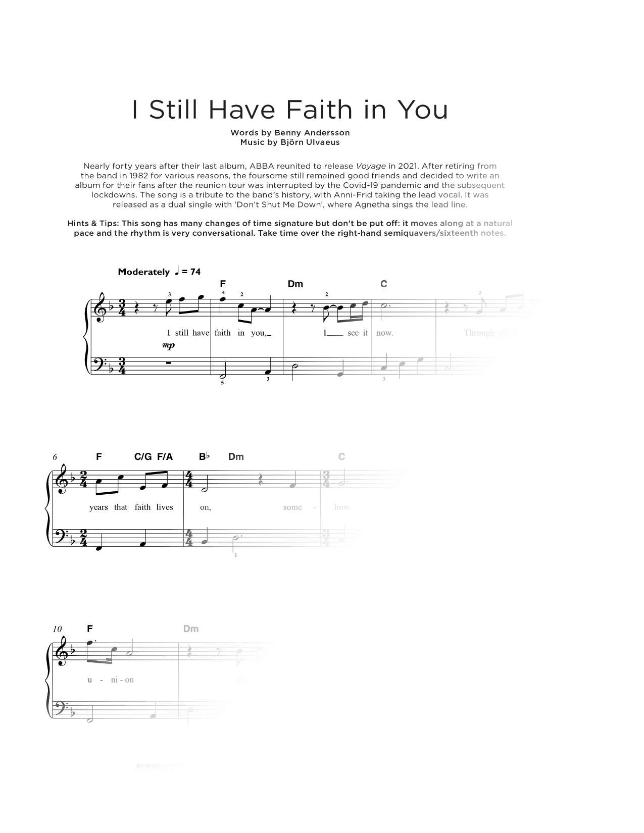I Still Have Faith in You
