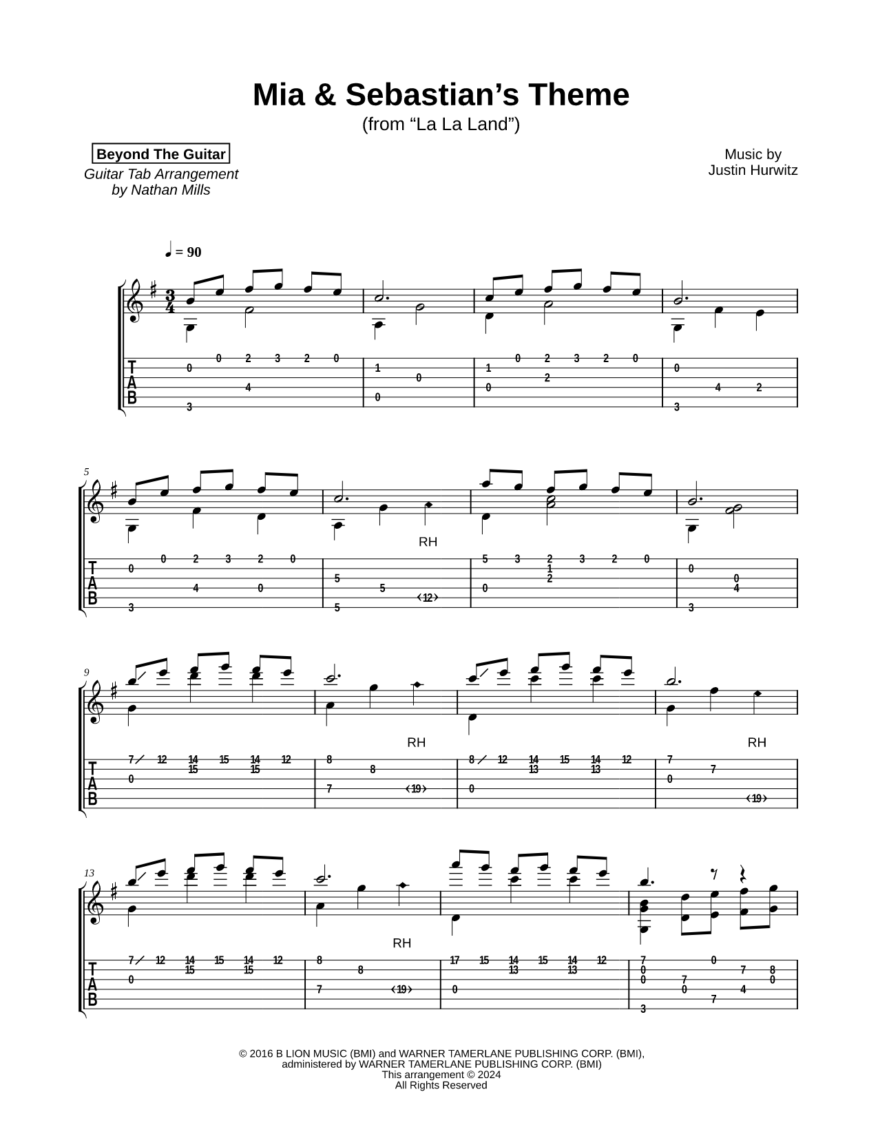 Mia & Sebastian's Theme (from La La Land)